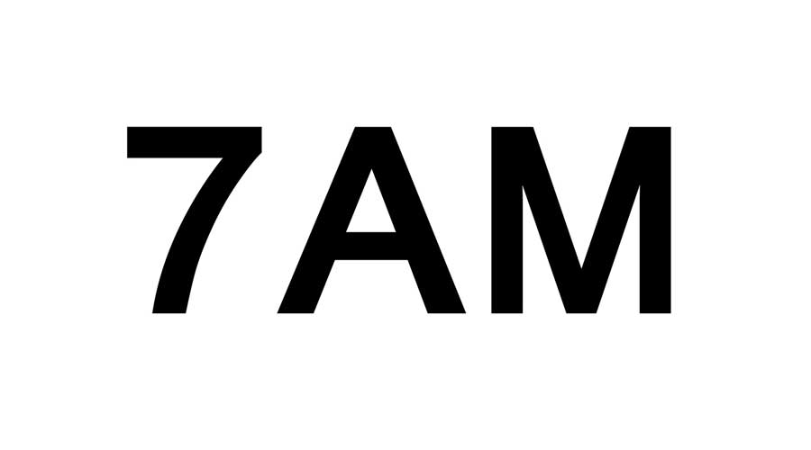 7 A.M. Enfant
