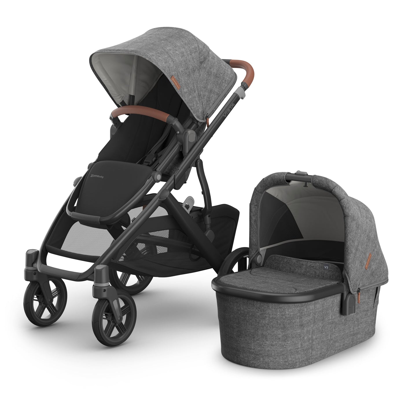 UPPAbaby Vista V3 Stroller + Bassinet Bundle