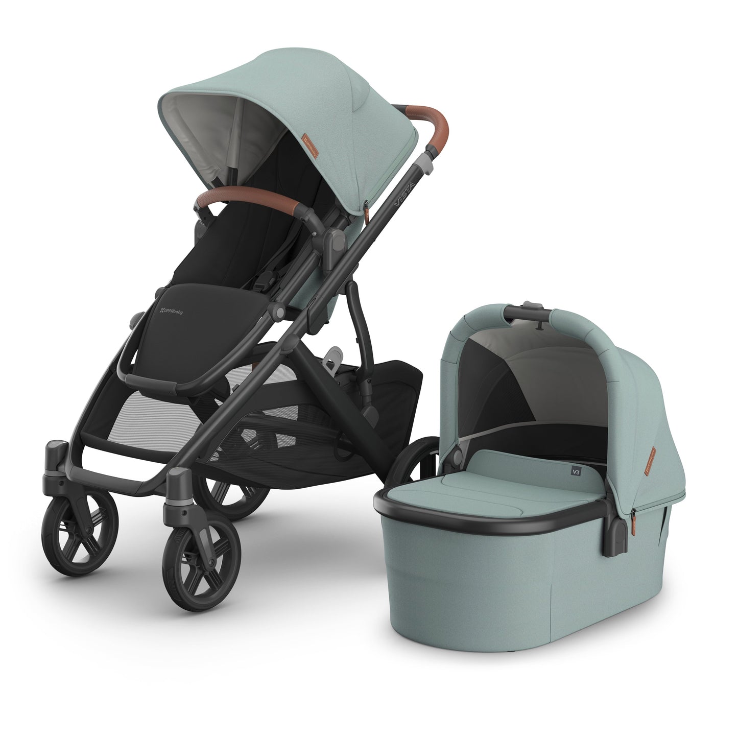 UPPAbaby Vista V3 Stroller + Bassinet Bundle