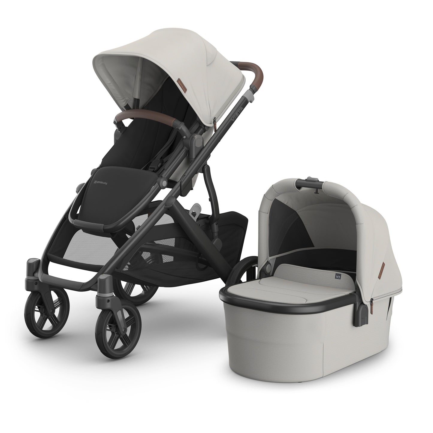 UPPAbaby Vista V3 Stroller + Bassinet Bundle