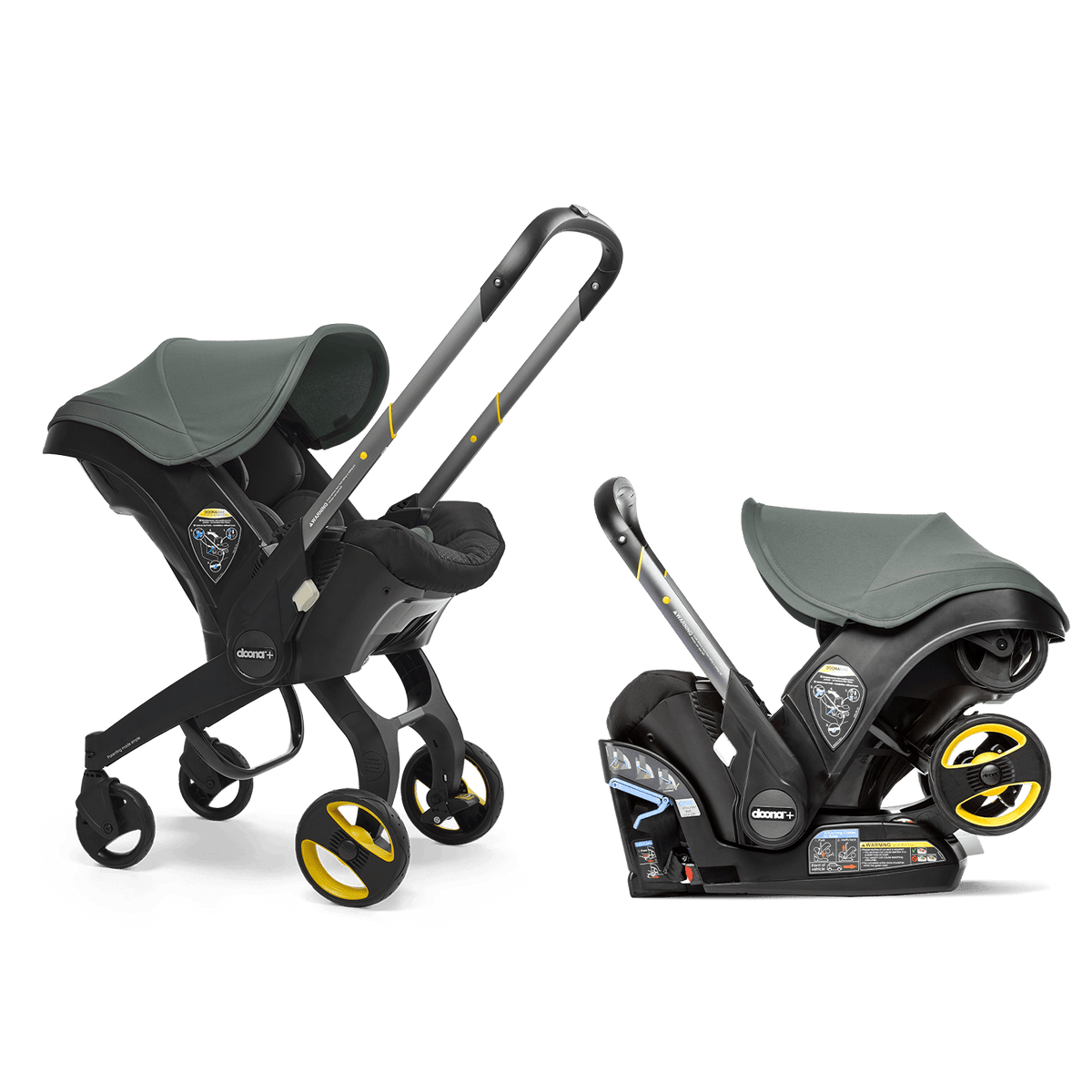 Doona+ Infant Car Seat Stroller with Base