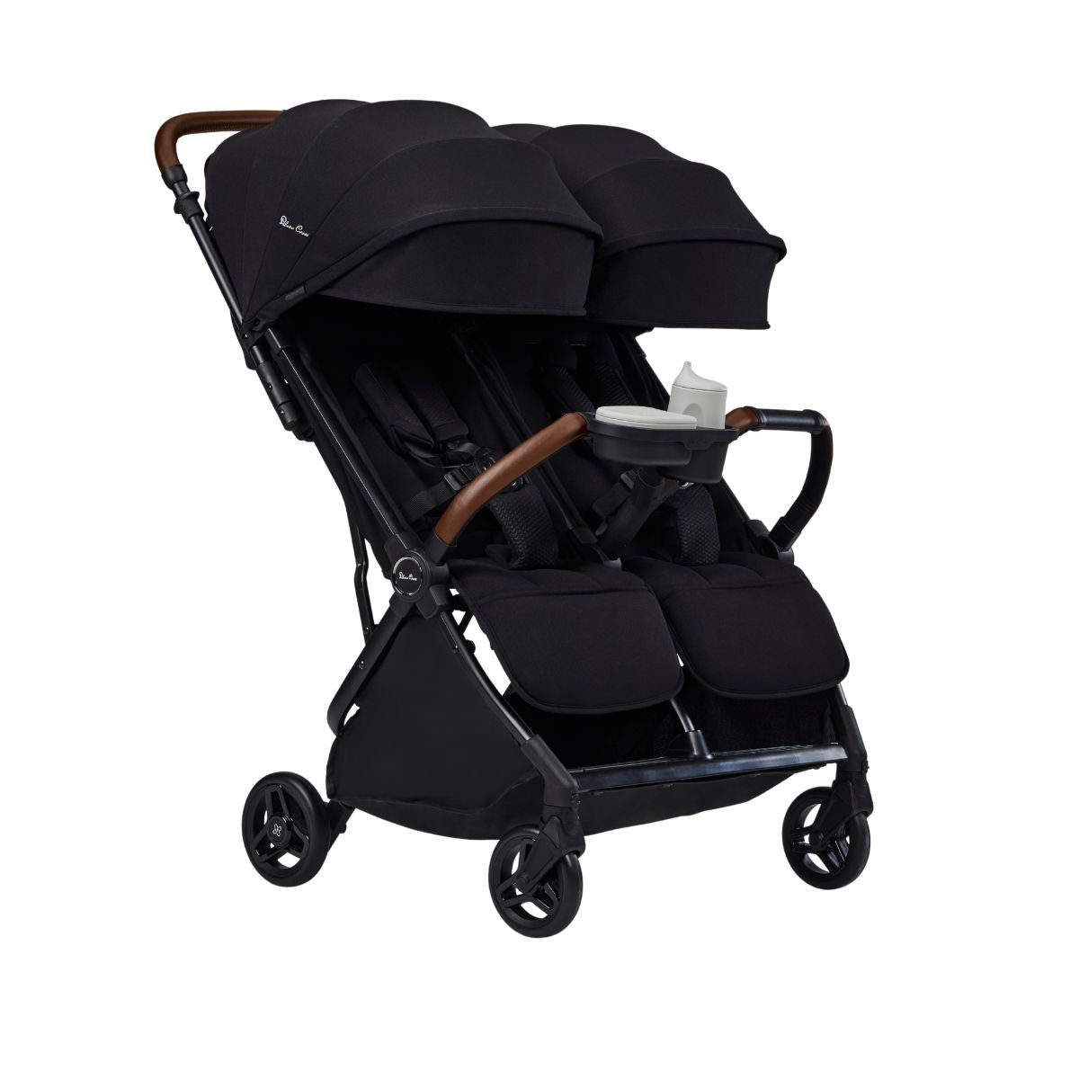 Silver Cross Jet Double Stroller And Accessory Bundle