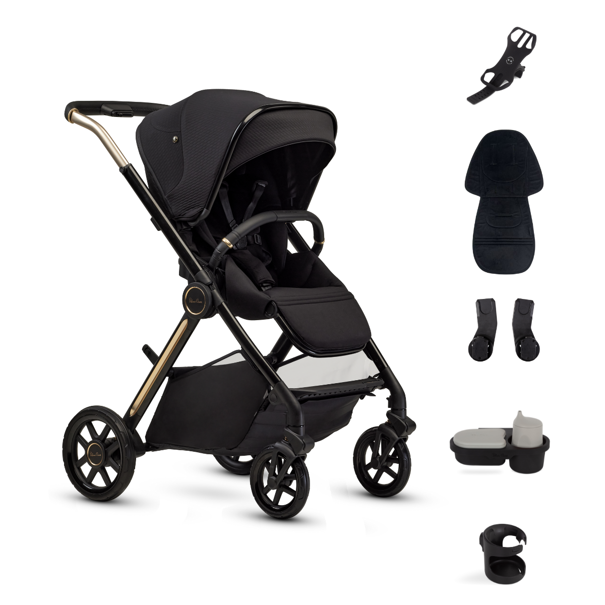 Silver Cross Reef 2 Multi-Terrain Modular Stroller and Accessory Bundle