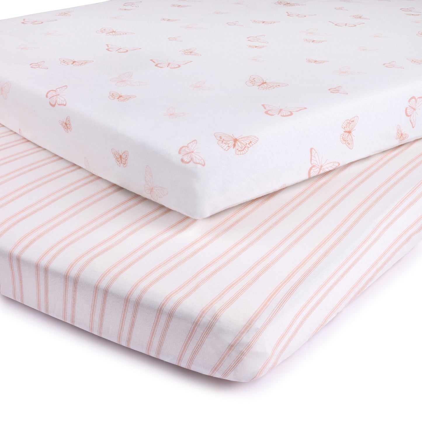 Ely's & Co. Cotton Pack N Play/ Porta Crib Sheet - 2 Pack