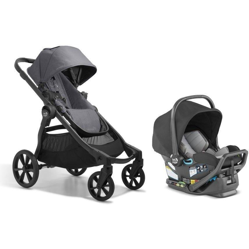 city select lux by baby jogger Baby Jogger City Select 2 + City GO 2 Travel System, Radiant Slate
