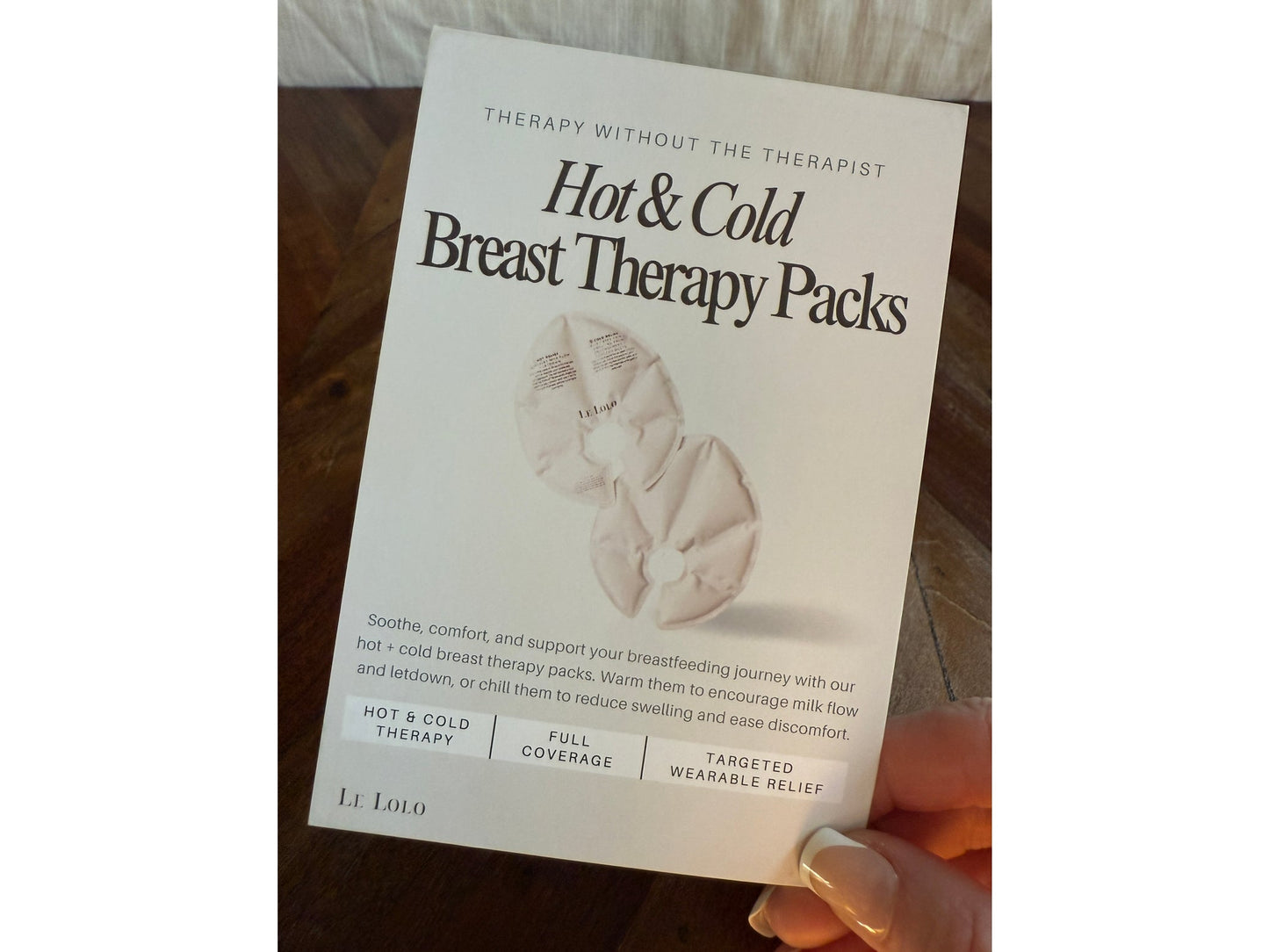 Le LoLo Hot & Cold Breast Therapy Packs