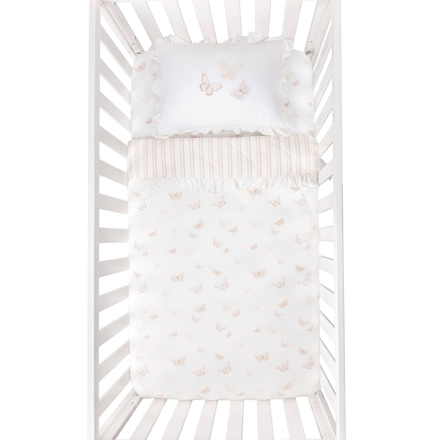 Ely's & Co. 3 Piece Portable Crib Set (24" x 38")