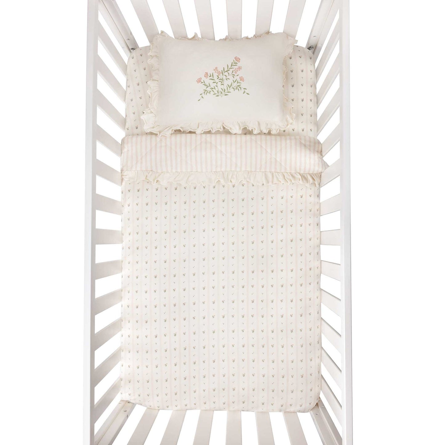 Ely's & Co. 5 Piece Baby Crib Set (52"x 28")