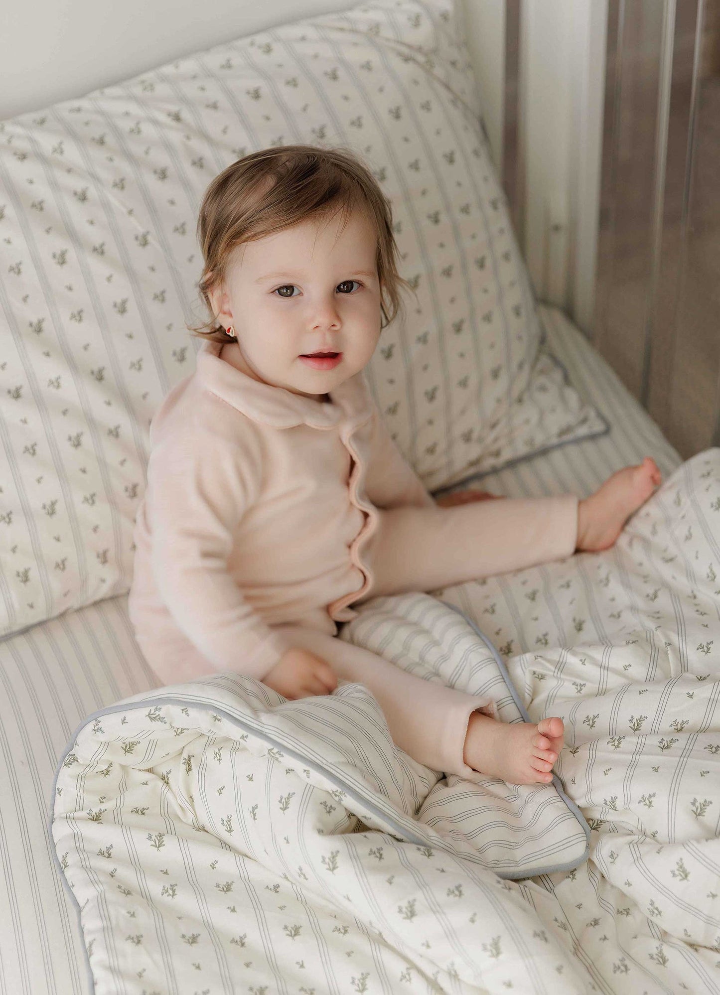 Ely's & Co. 3 Piece Portable Crib Set (24" x 38")