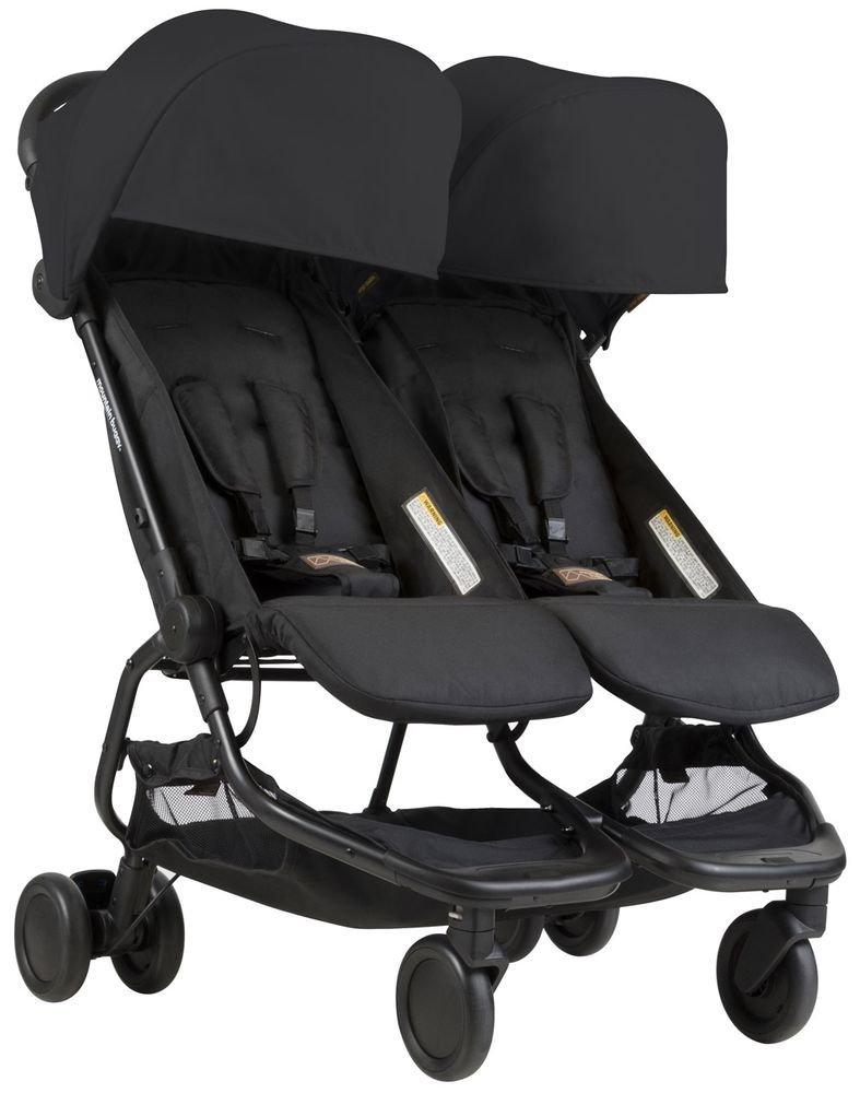 Mountain Buggy Nano Duo Compact Double Stroller – Swaddles Baby