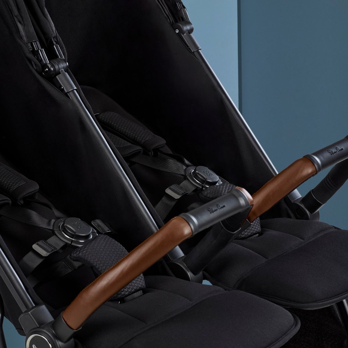 Silver Cross Jet Double Stroller And Accessory Bundle