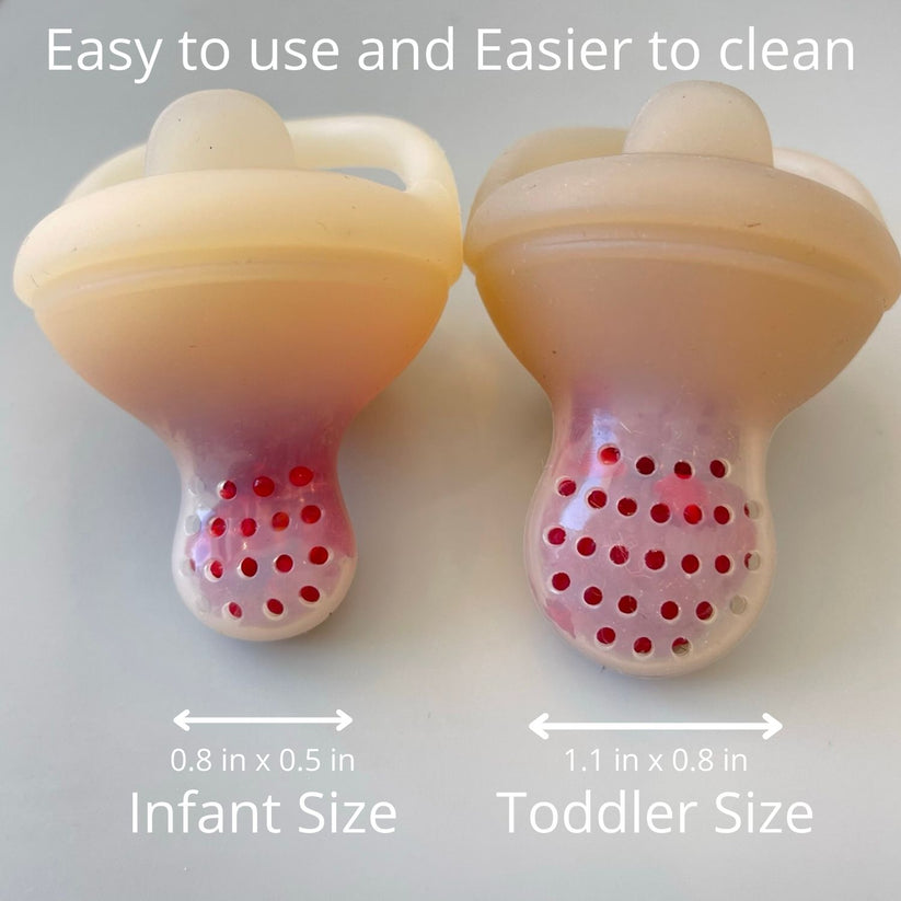 Ali+Oli Silicone Food & Fruit Feeder 2-Pack