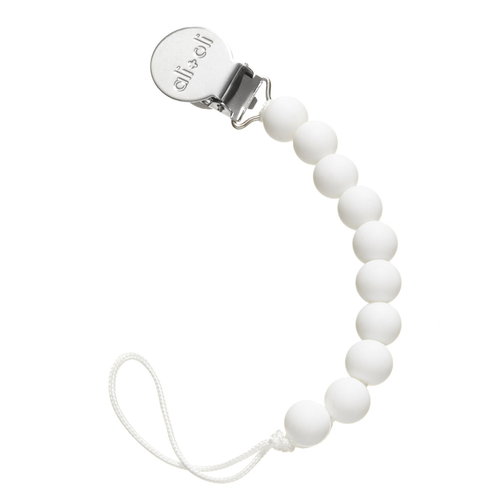 Ali+Oli Silicone Pacifier Clip