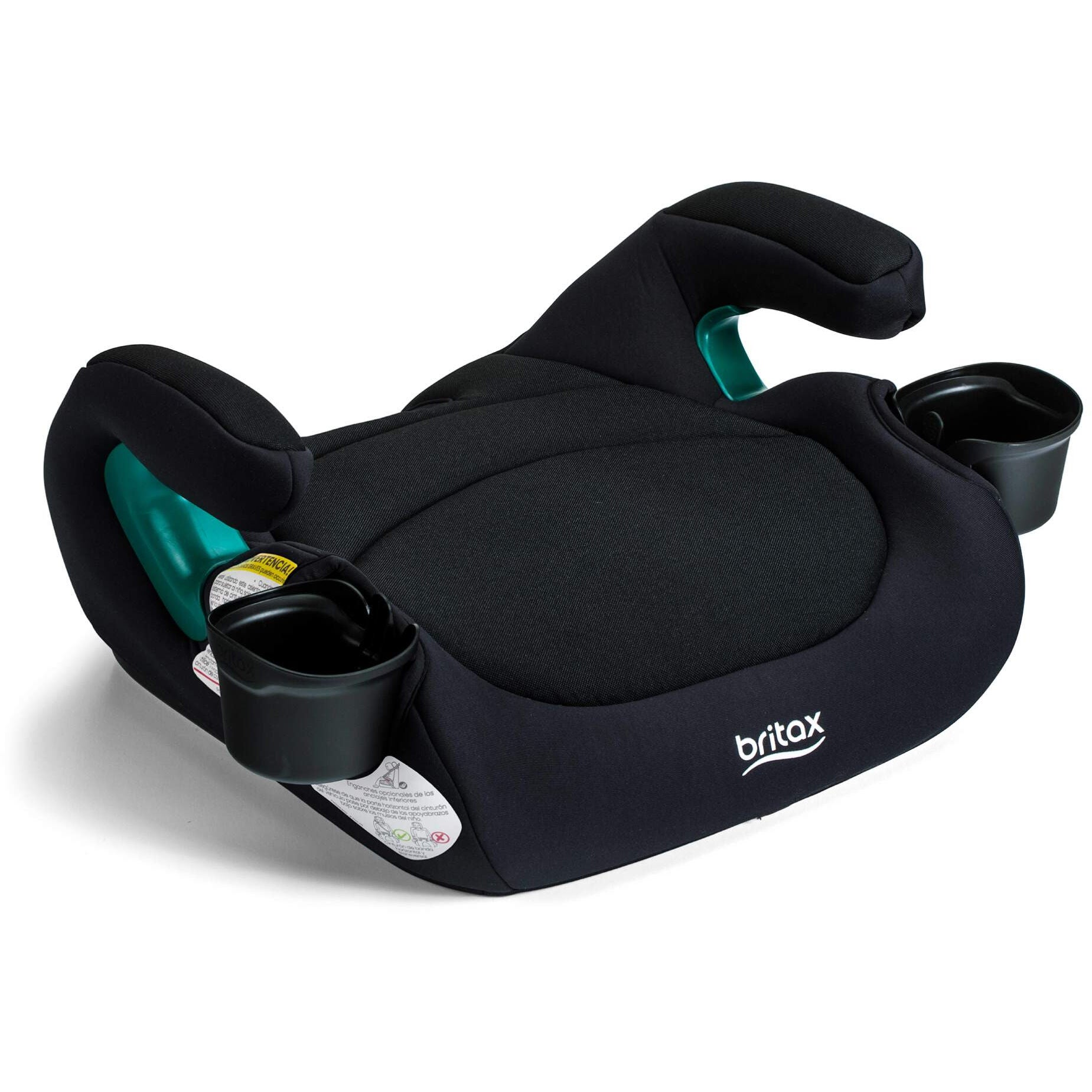 Britax UpNGo Backless Booster Car Seat (Raven Black)