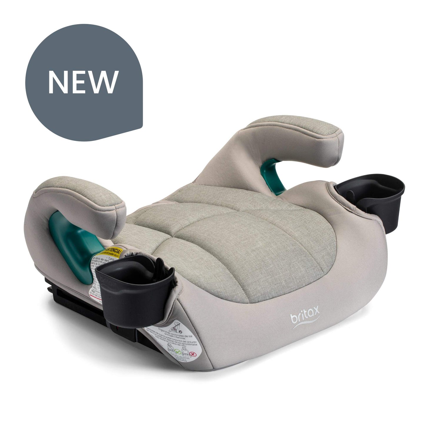 Britax UpNGo Click Backless Booster Car Seat with LATCH