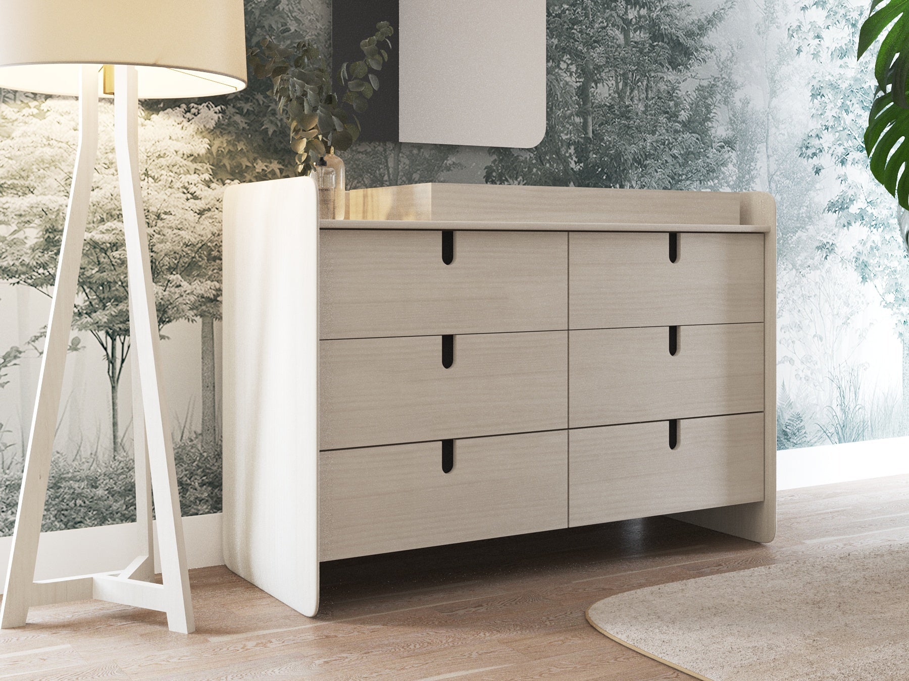 Moonlit Organic Collection Double Dresser And Changer Moonlit Organic Collection Double Dresser And Changer