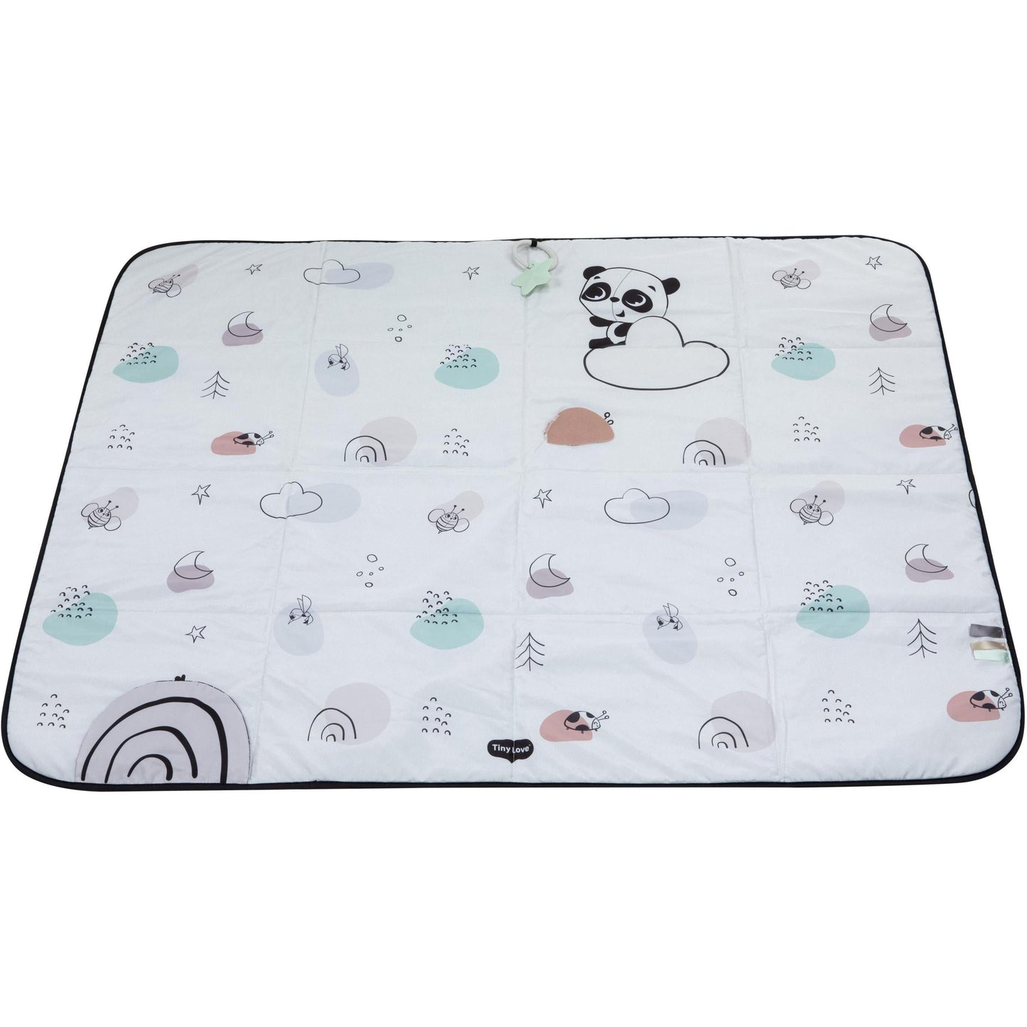 Tiny Love XL Outdoor Mat | Black & White Décor Collection