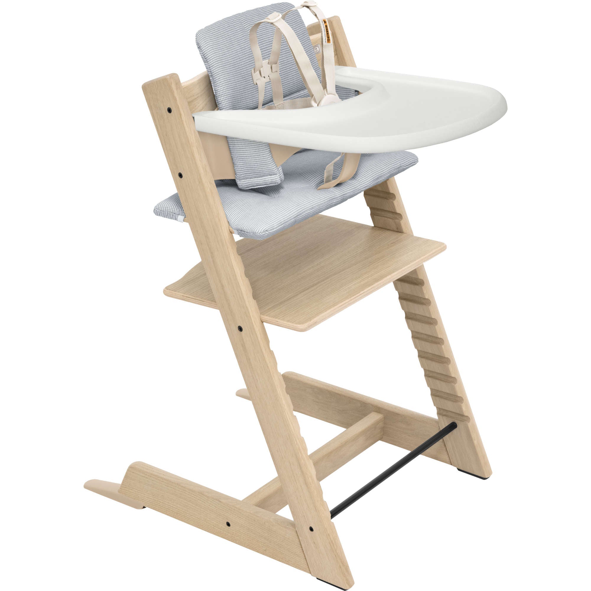 stokke tripp trapp white tray Stokke Tripp Trapp High Chair2 and Cushion with Stokke Tray