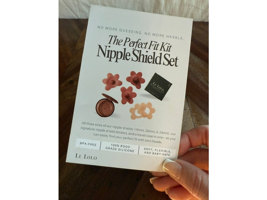 Le LoLo Nipple Shield Set, 3 Sizes in 1