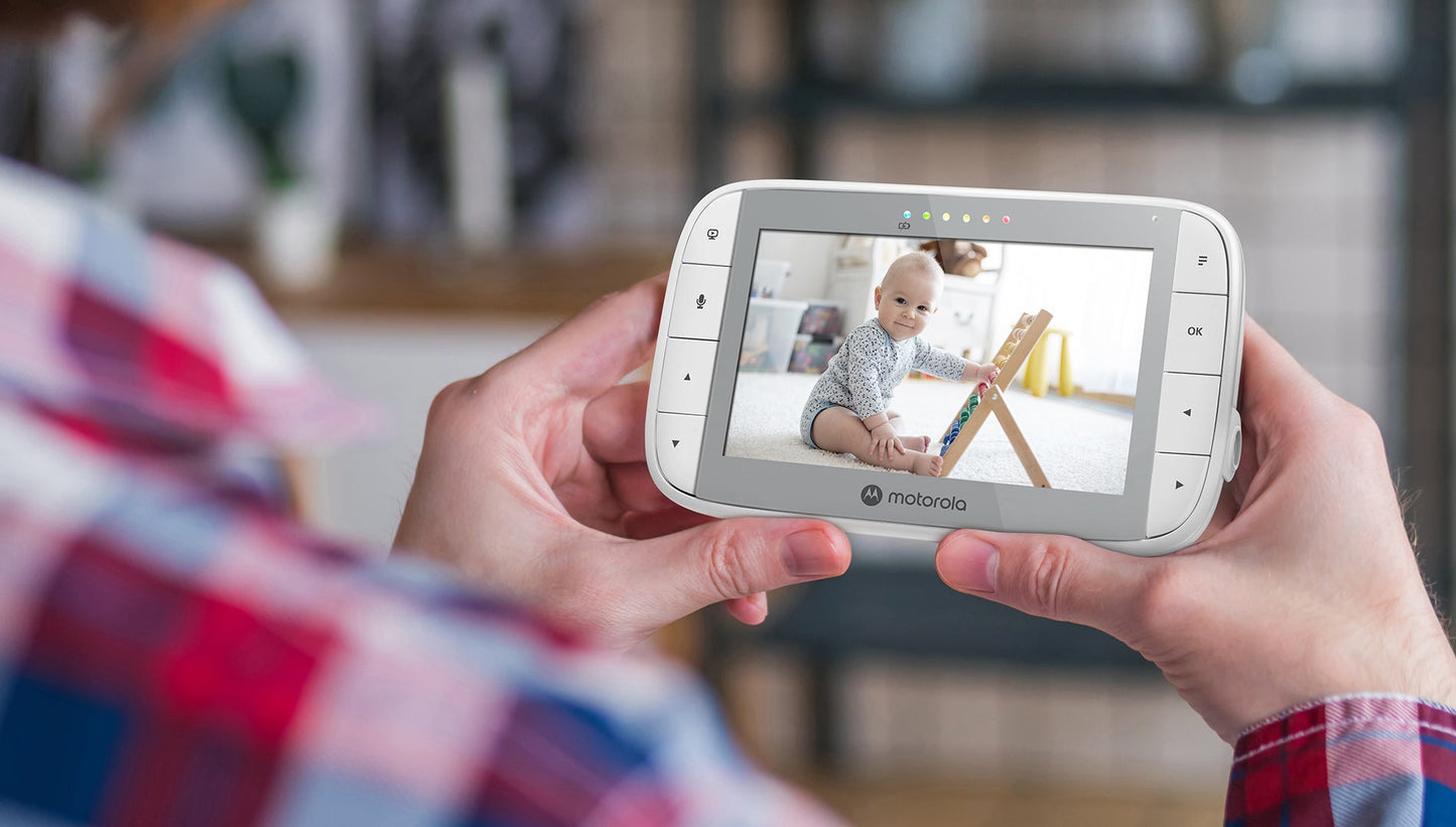 Motorola Nursery VM36XL 5.0” Portable Video Baby Monitor