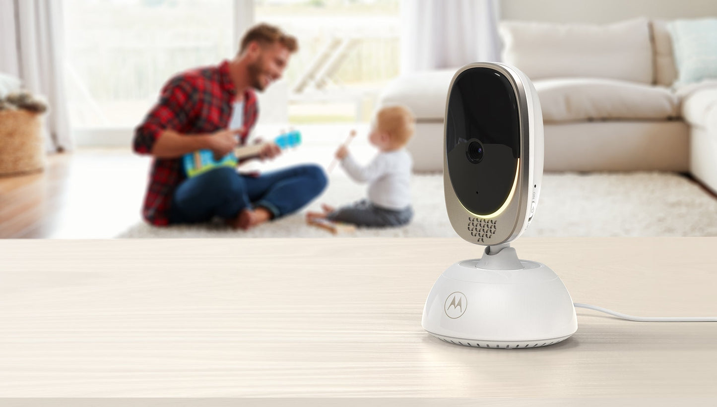 Motorola Nursery VM85 Connect 5.0” Wi-Fi Video Baby Monitor with Mood Light
