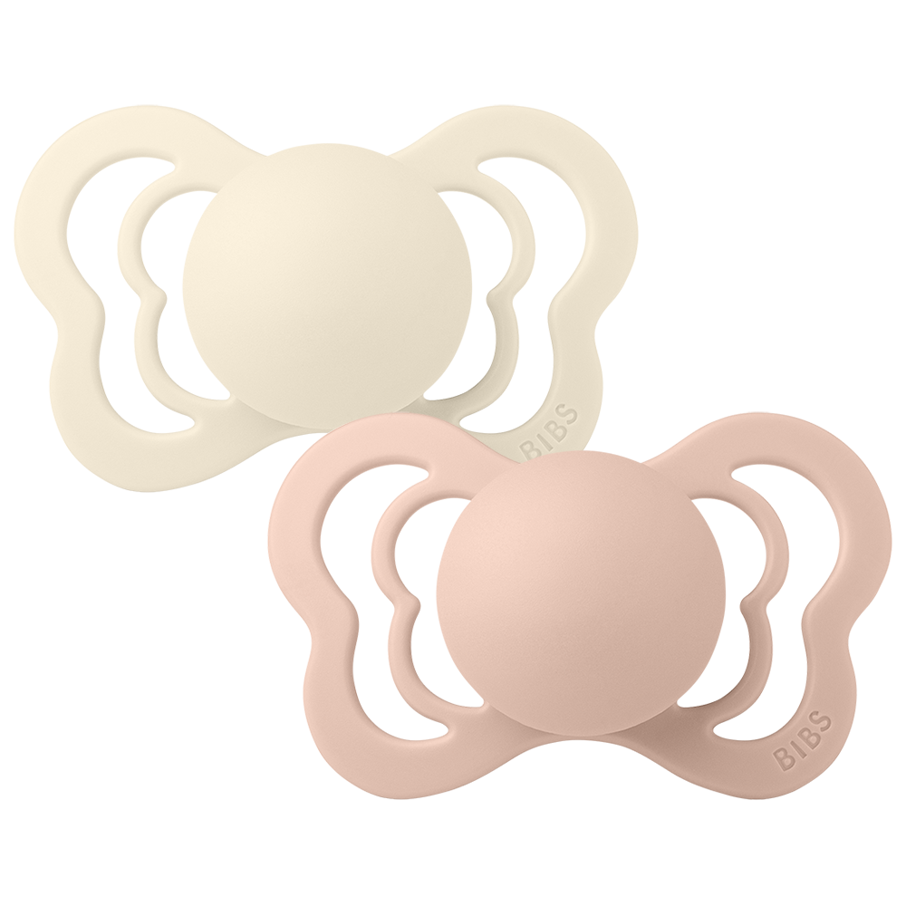 BIBS Pacifier Couture Silicone- 2 Pack