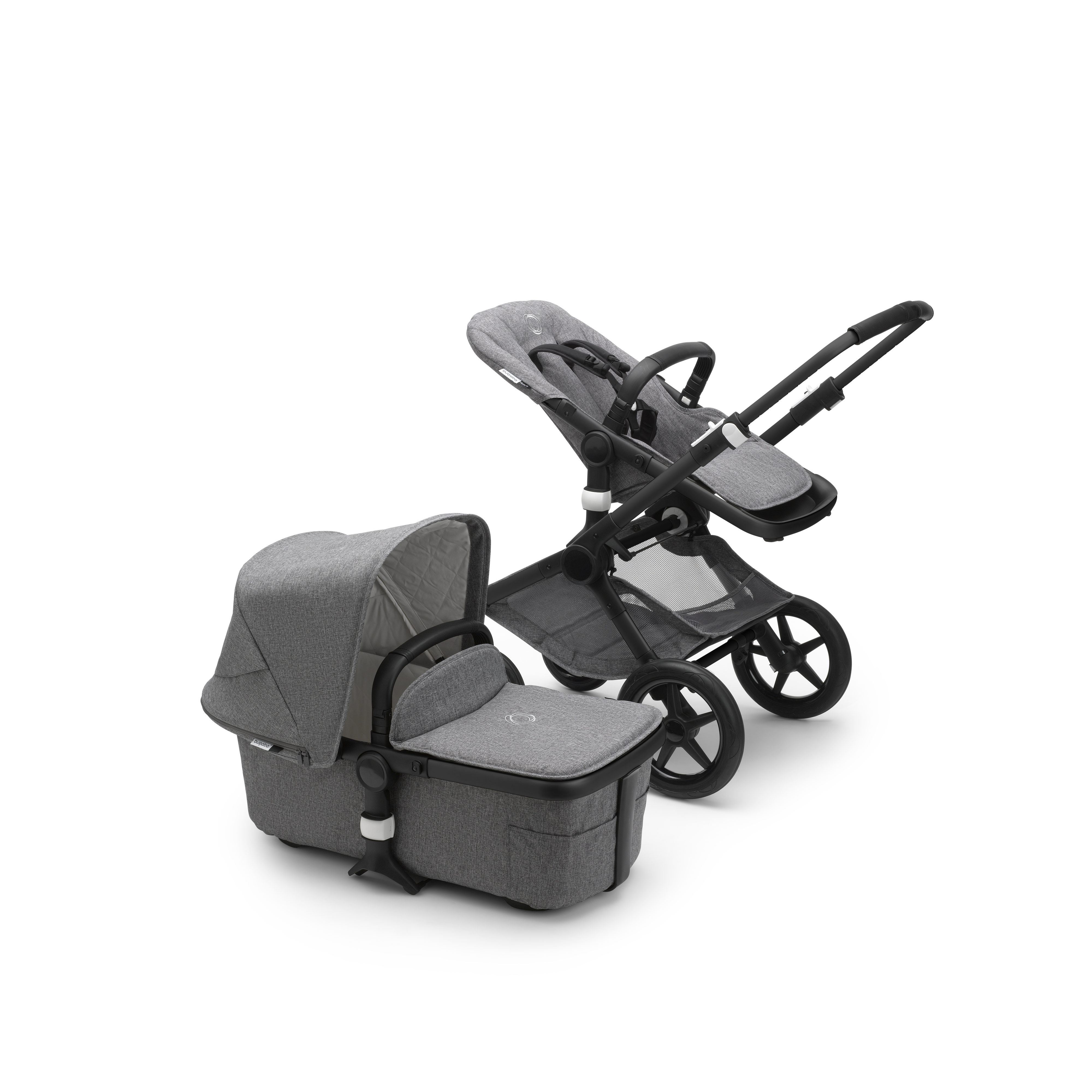bugaboo fox grey melange classic Bugaboo Fox 2 Classic Complete Stroller Set Limited Edition