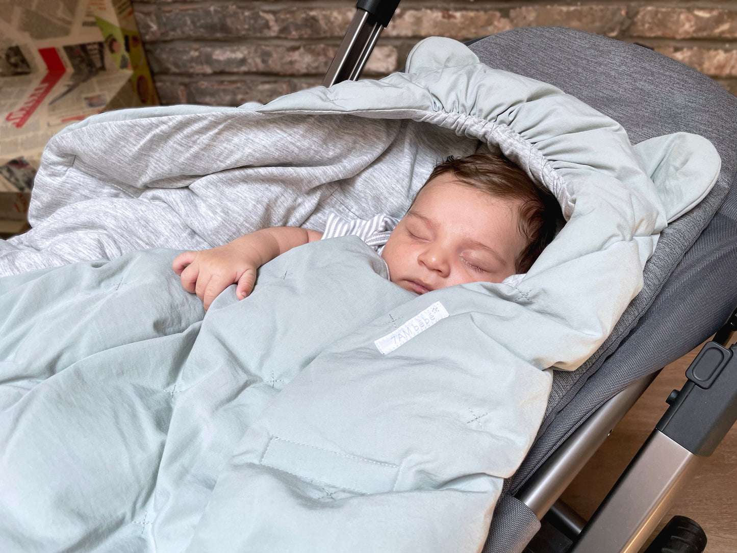 7 AM Nido Infant Wrap- Airy