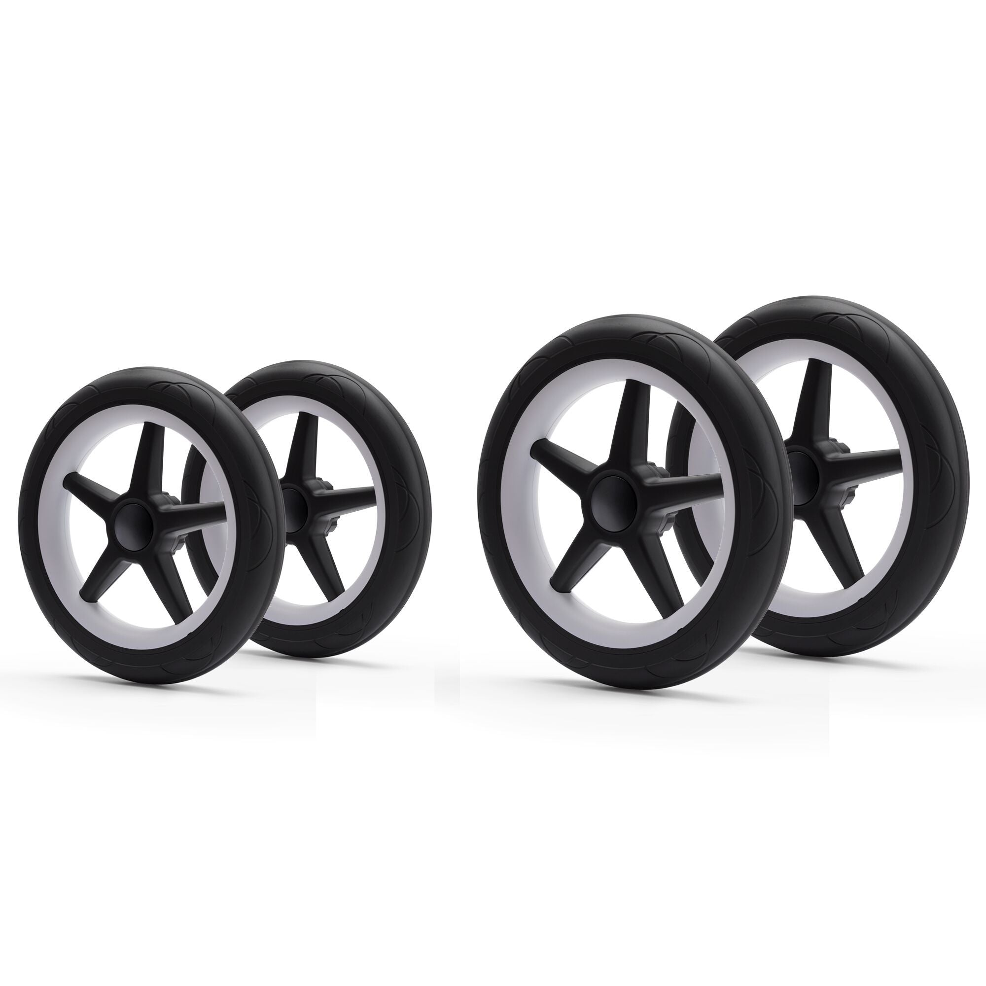Bugaboo Donkey Buffalo wheel replacement set 4 wheels Swaddles Baby