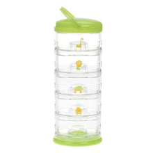 Load image into Gallery viewer, Innobaby Packin&#39; SMART Stackables Formula Dispenser And Snack Case - 5 Tier - Mega Babies
