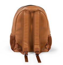 Load image into Gallery viewer, Childhome Care Backpack Leather-look Brown
