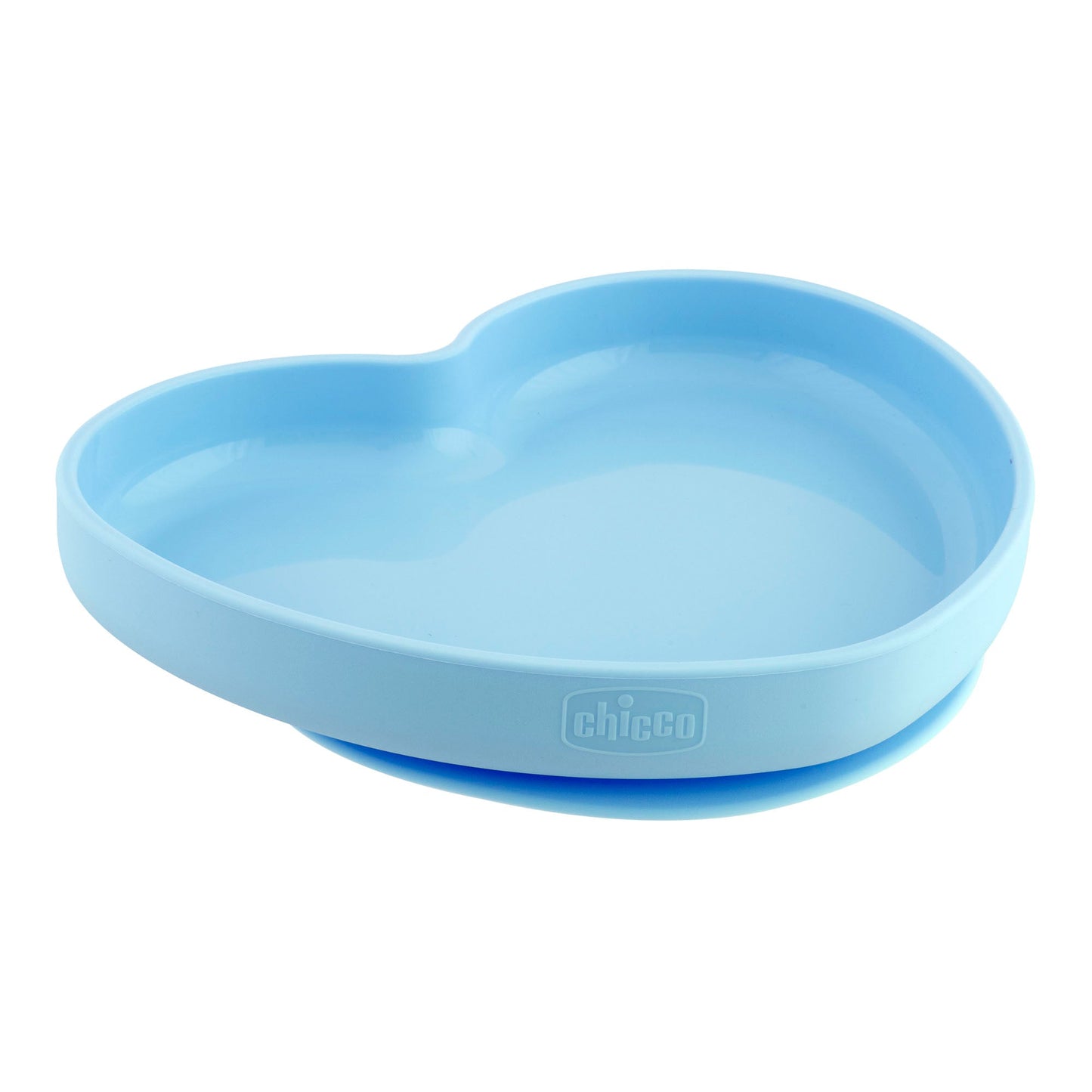 Chicco Easy Plate Silicone Heart Shaped Plate