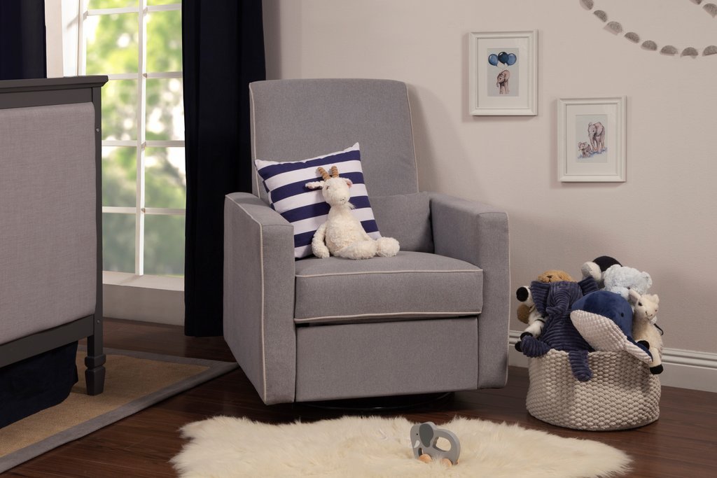 DaVinci Piper Recliner and Swivel Glider – Swaddles Baby