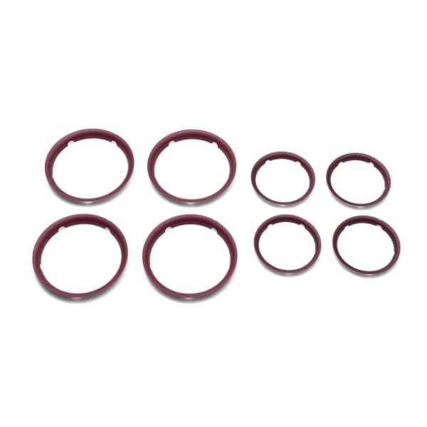 Bugaboo Fox wheel caps - DARK RED - Stroller Wheels & Accessories