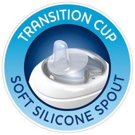 Chicco Silicone Spout Transition Sippy Cup 7oz 4m+