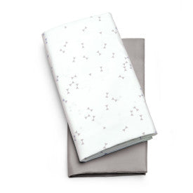 Chicco LullaGo Bassinet Sheets - 2-Pack