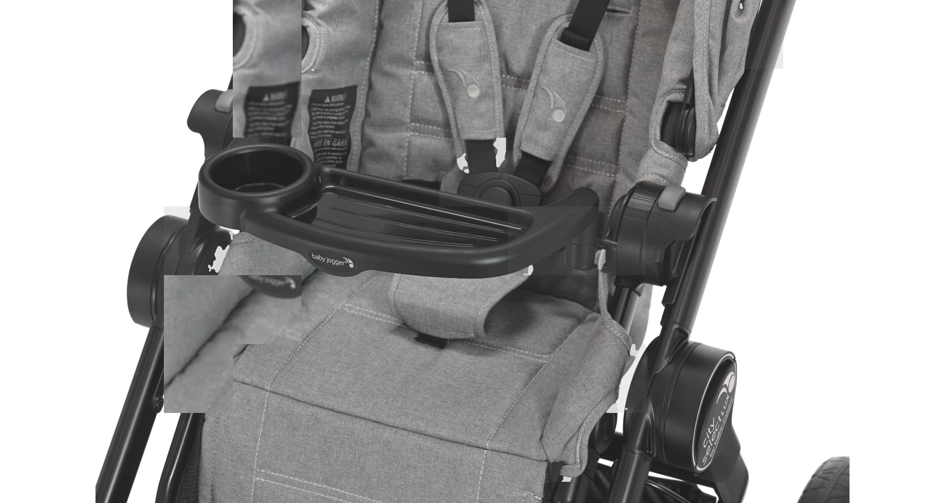 Baby Jogger City Select Child Tray Swaddles Baby