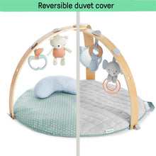 Load image into Gallery viewer, Ingenuity Cozy Spot Reversible Duvet Activity Gym Play Mat
