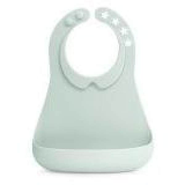stokke soft mint Stokke Munch Bib Soft Mint – Swaddles Baby