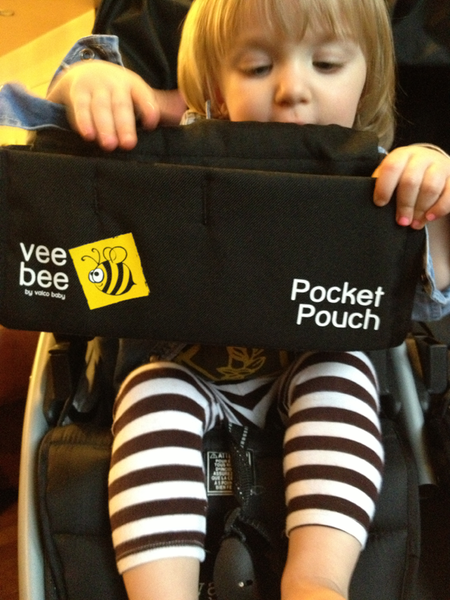 Vee bee top snack tray