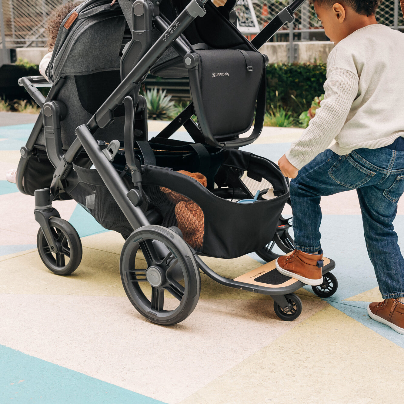 uppababy triple stroller UPPAbaby Vista PiggyBack Board