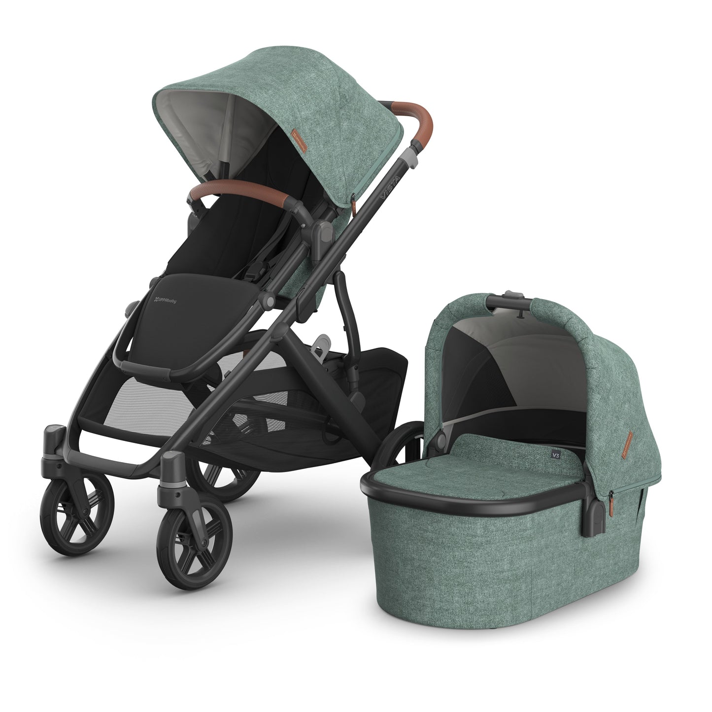 UPPAbaby Vista V3 Stroller + Bassinet Bundle