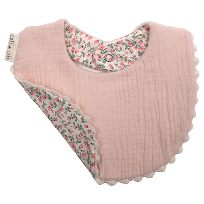 Ali+Oli Muslin Cotton Double Sided Baby Bib