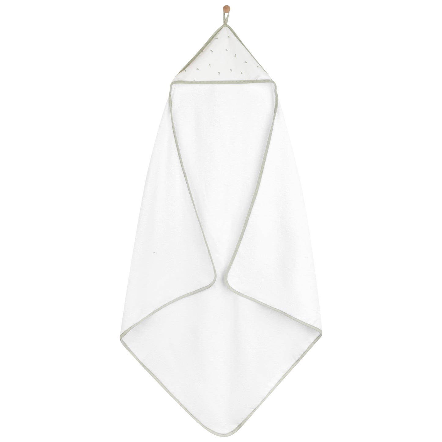Ely's & Co. Hooded Towel With Pocket Wash Cloth