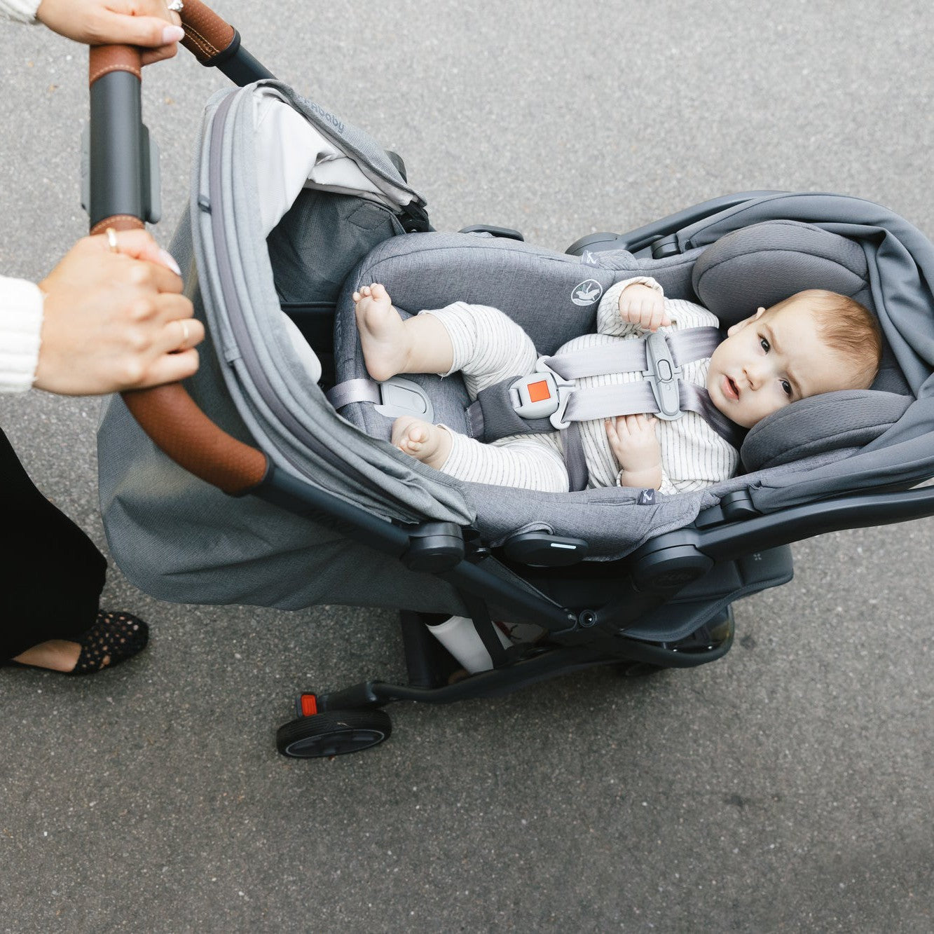 uppababy infant UPPAbaby Minu V3 Stroller – Swaddles Baby