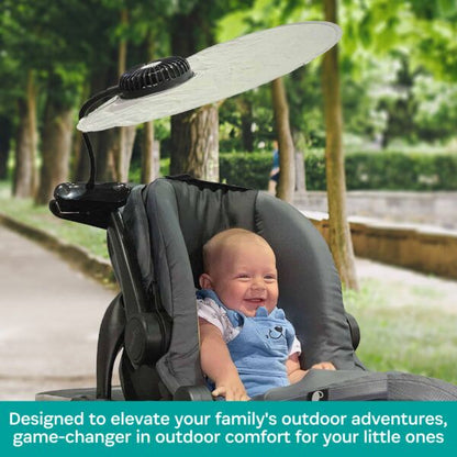 KidCo Stroller Coolshade Sunshade + Fan