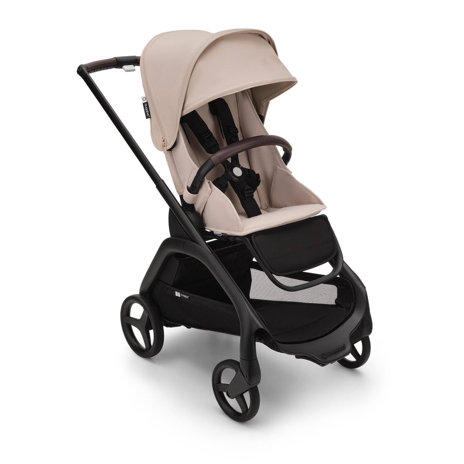 Bugaboo Dragonfly Complete Stroller With Bassinet, Black / Dark Cherry