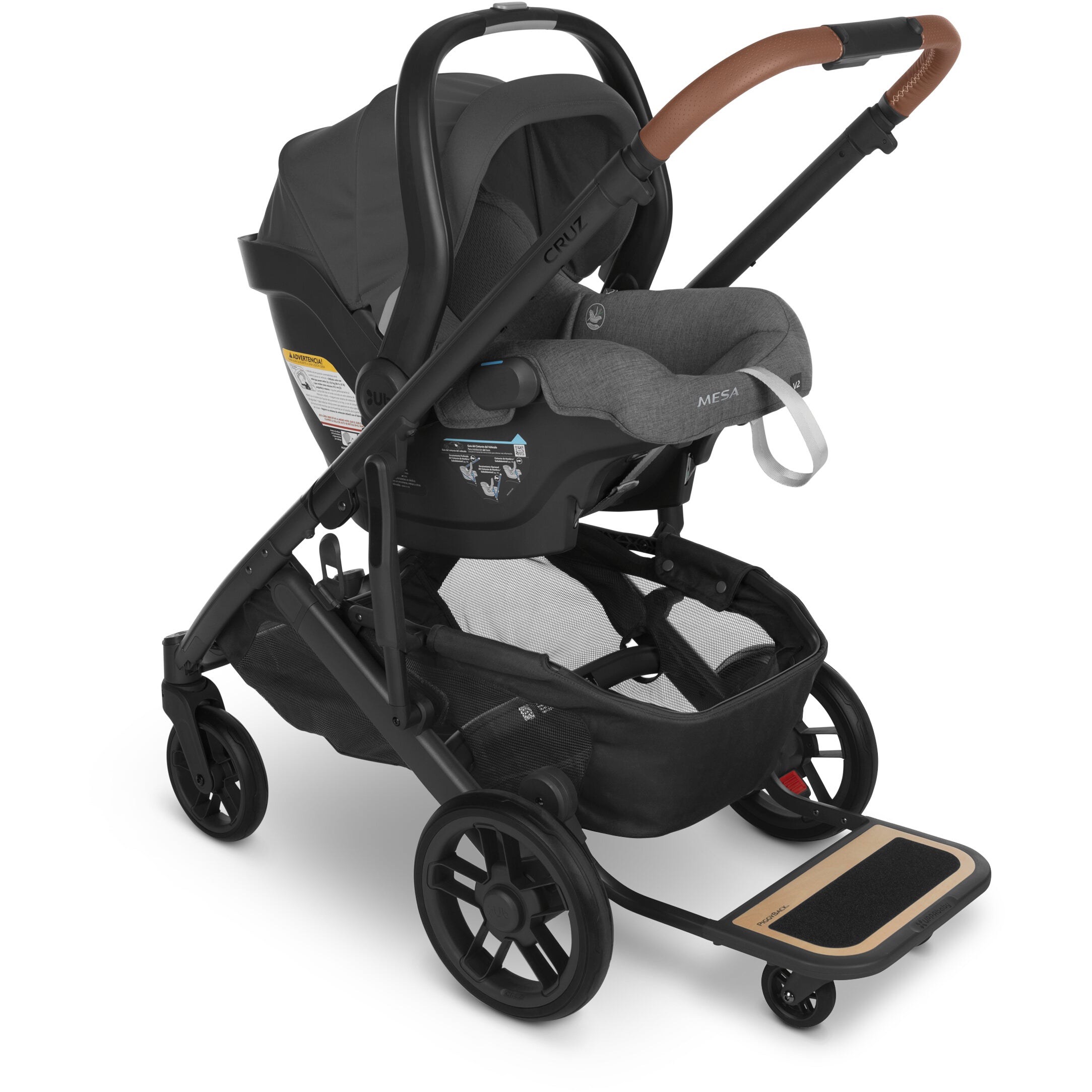 【美品＆PiggyBack,新生児シート付き】UPPAbaby Cruz 赤／2019年購入／走行性抜群＆兄姉立ち乗りOK s-l1200.jpg