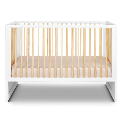 HushCrib Classic 4-in1 Convertible Crib With Trundle
