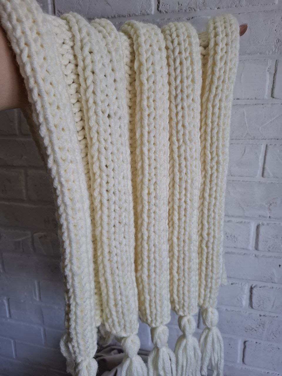 Anzy Home Boho Knitted Baby Blanket